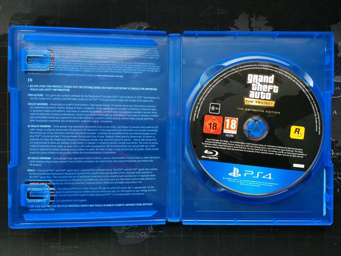 Grand Theft Auto: The Trilogy - The Definitive Edition - PS4 / PlayStation 4