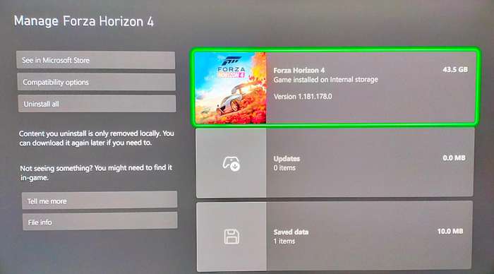 Forza Horizon 4 - XBOX ONE / SERIES X Enhanced