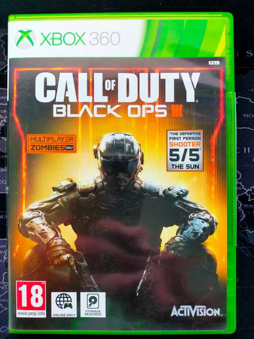 Call of Duty Black Ops 1 and 3 - XBOX 360