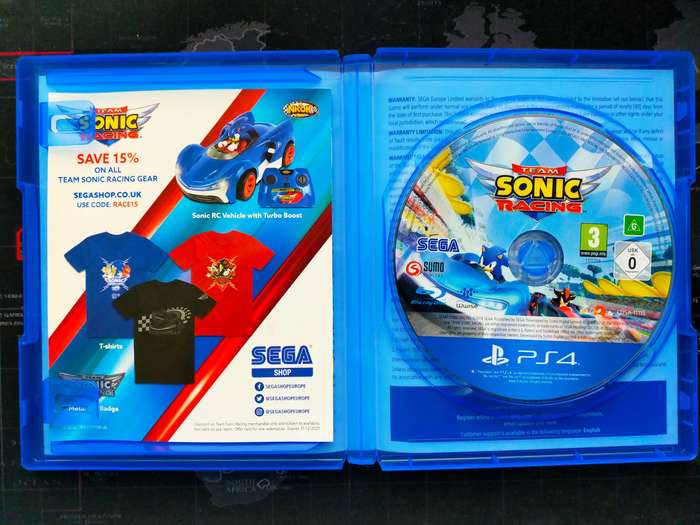 Team Sonic Racing - PS4 / PlayStation 4