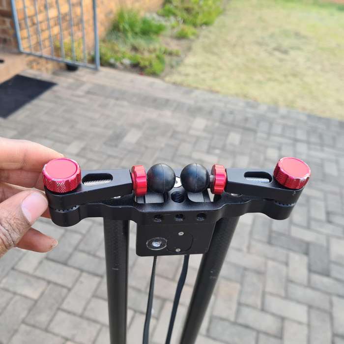 Manual Camera Glid Slider with a Beike Tripod Head