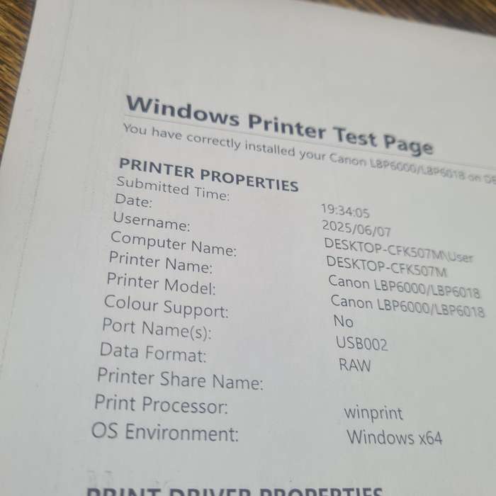 Canon i-SENSYS LBP6000 Portable Mono Laser Printer