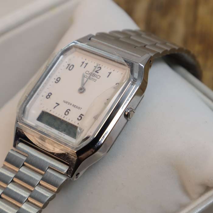 Casio Retro Digital Analogue Water Resistance Watch - AQ-230-7D