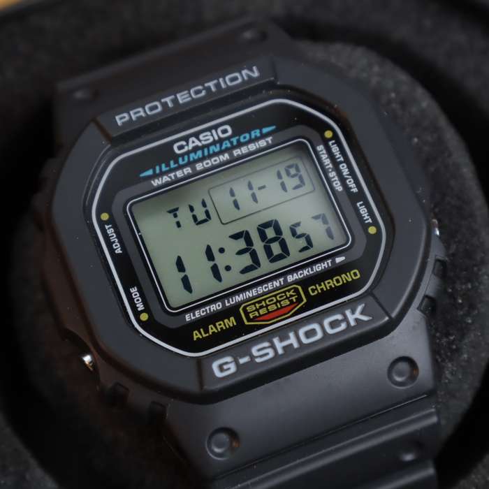 Casio G-Shock Men's Watch - DW-5600E-1VDF - 200m Standard