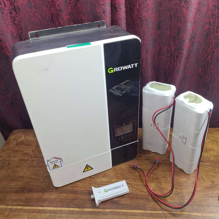 Growatt SPF 5000 ES Off-Grid Hybrid Solar Inverter - 48V 5KVA/ 5KW  - Battery - Wifi Dongle