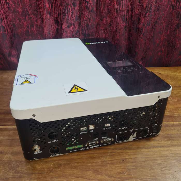 Growatt SPF 5000 ES Off-Grid Hybrid Solar Inverter - 48V 5KVA/ 5KW  - Battery - Wifi Dongle