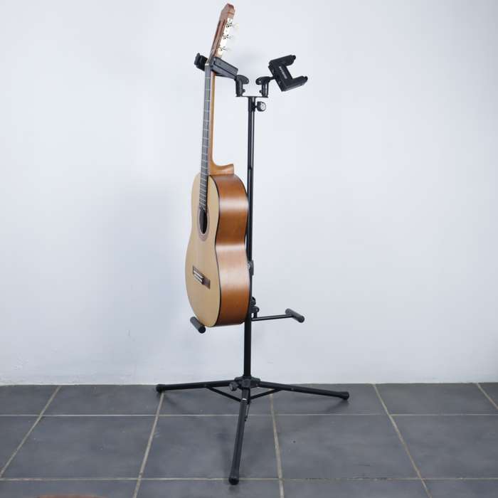 QuikLok Universal Self-Locking Double Guitar Stand