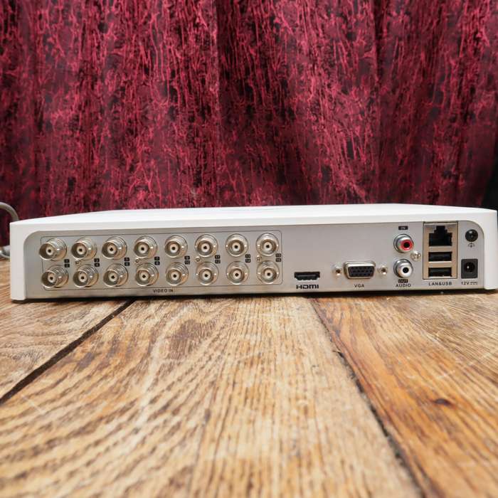 HiLook by HikVision 16 Channel Turbo HD TVI 1080P Lite Hydrid DVR - DVR-116G-F1