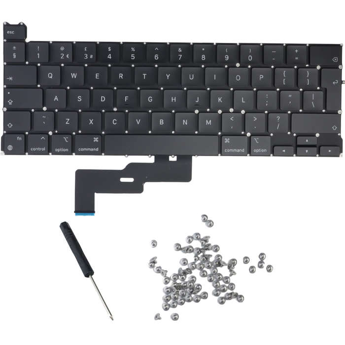 Replacement Keyboard for 2020 MacBook Pro Retina 13" M1 A2338 - UK/International