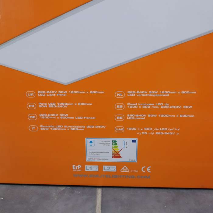 ENLITE E1260 1200mm x 600mm LED Light Panel (EN-FPRO1260V/40)