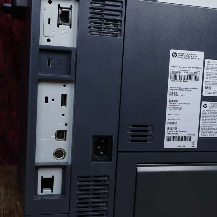 HP LaserJet Enterprise flow MFP M525c Mono Printer CF118A