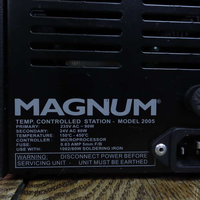 Magnum Soldering Station 2005 24v 80W