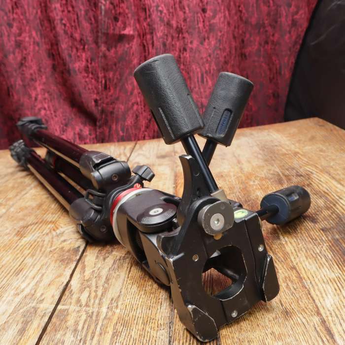 Manfrotto 755XB MDeVe Aluminum Video Tripod and 3-Way Manfrotto 229 Head