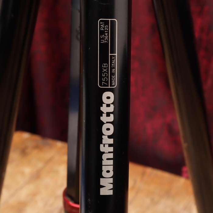 Manfrotto 755XB MDeVe Aluminum Video Tripod and 3-Way Manfrotto 229 Head