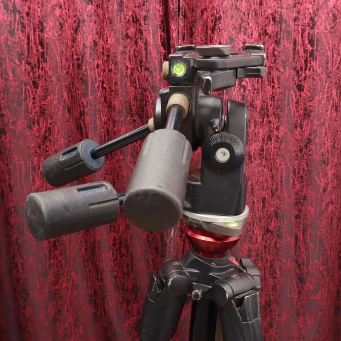 Manfrotto 755XB MDeVe Aluminum Video Tripod and 3-Way Manfrotto 229 Head