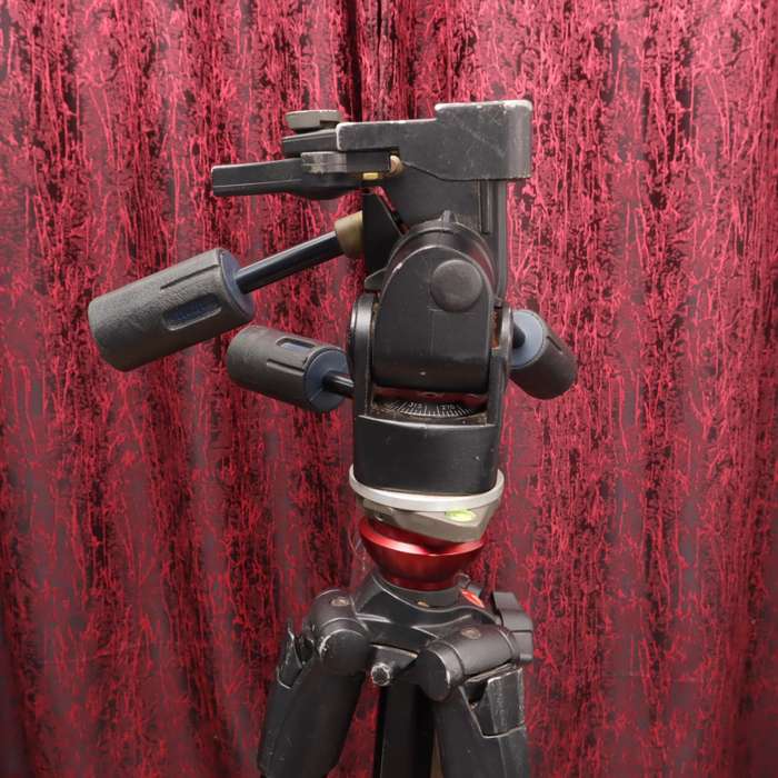Manfrotto 755XB MDeVe Aluminum Video Tripod and 3-Way Manfrotto 229 Head