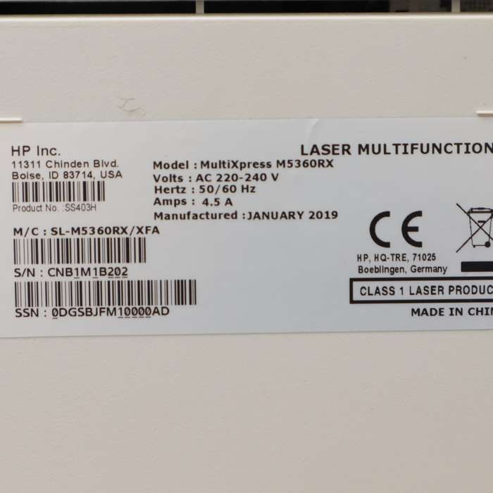 Samsung MultiXpress M5360RX Laser Multifunction Professional A4 Printer