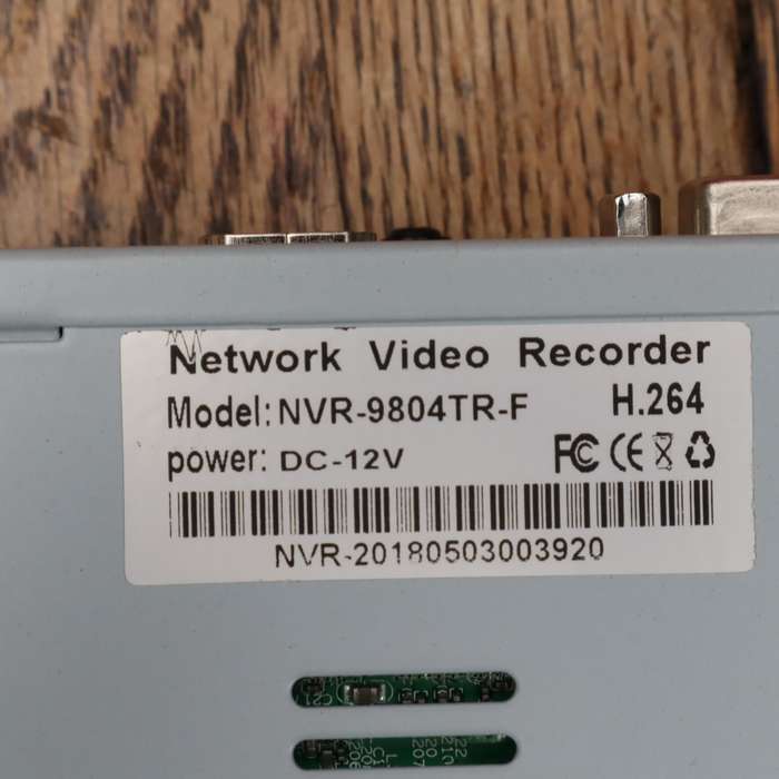 Network Video Recorder 4 Channel VGA HDMI - NVR-9804TR-F