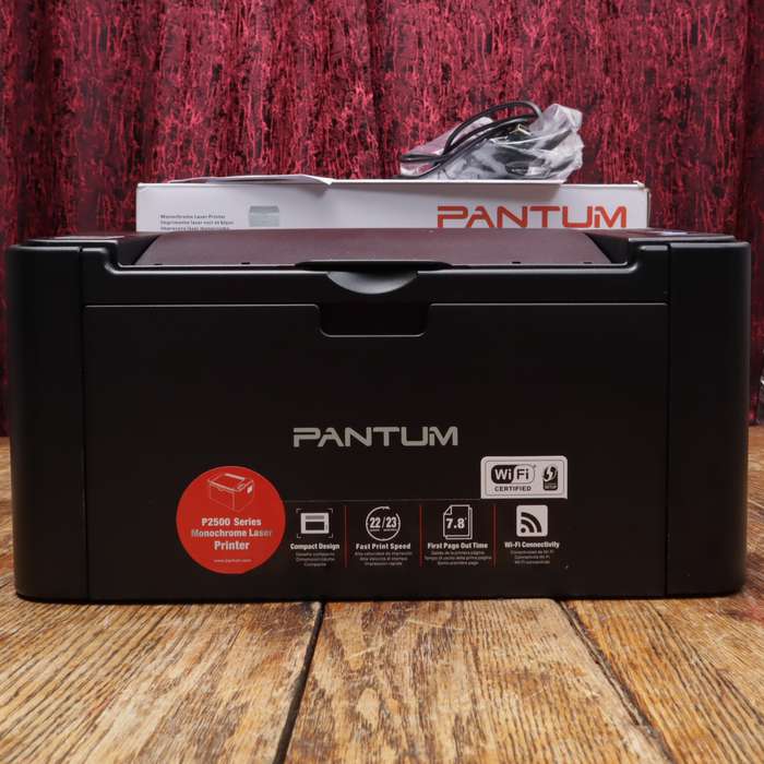 Pantum P2512W Mono Laser Printer Wi-Fi Capability - Open Box