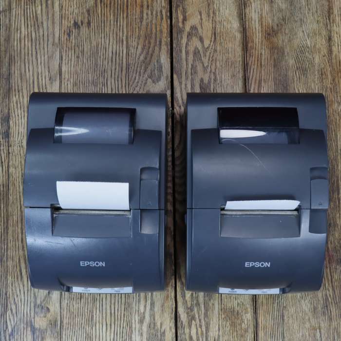 Epson TM-U220 Receipt/Kitchen POS Printer M188B - 2 Pcs