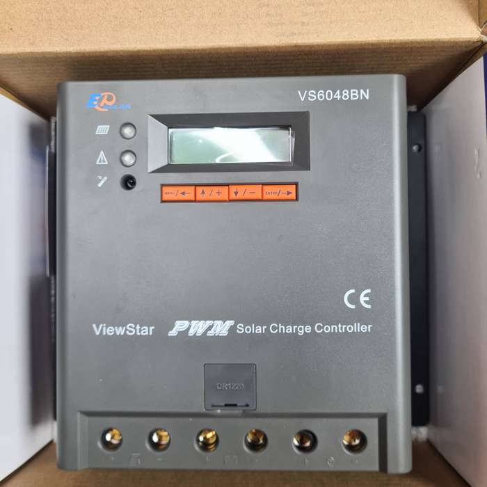 View Start PWM Solar Charge Controller VS6048BN - 12/24/48V 60A