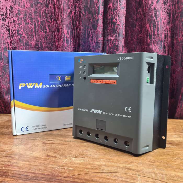 View Start PWM Solar Charge Controller VS6048BN - 12/24/48V 60A