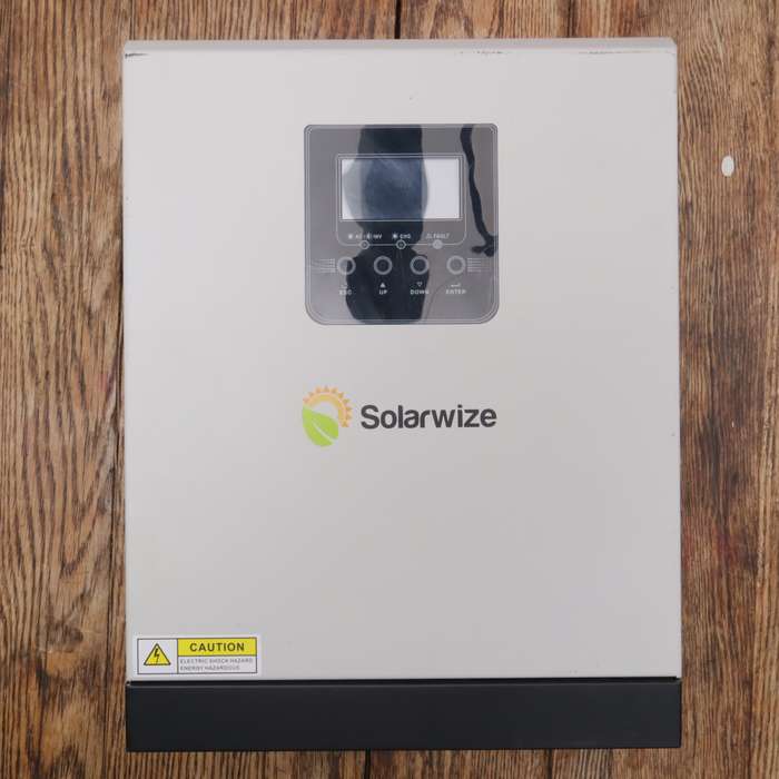 Solarwize 3kVA/2.4kW 24V Hybrid Pure Sine Wave Inverter with Built-in 40A MPPT Solar Charger