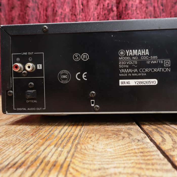 Yamaha Natural Sound CDC-585 Carousel Compact Disc Changer