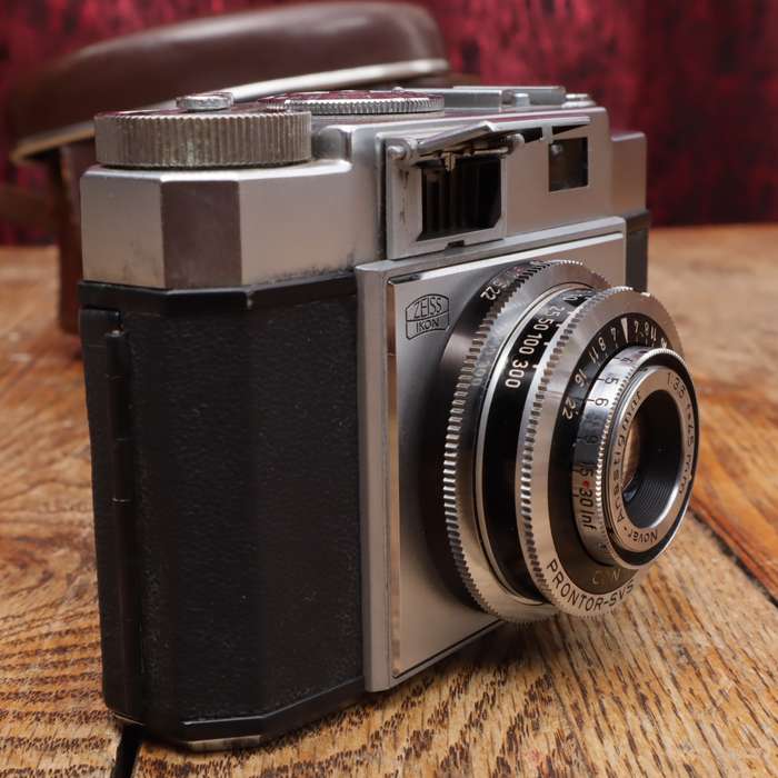 Zeiss Ikon Contina IIa Prontor-SVS 35MM Novar-Anastigmat 45mm f3.5 Lens Film Camera - 527/24