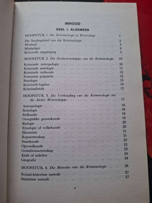 Herman Venter - Kriminologie