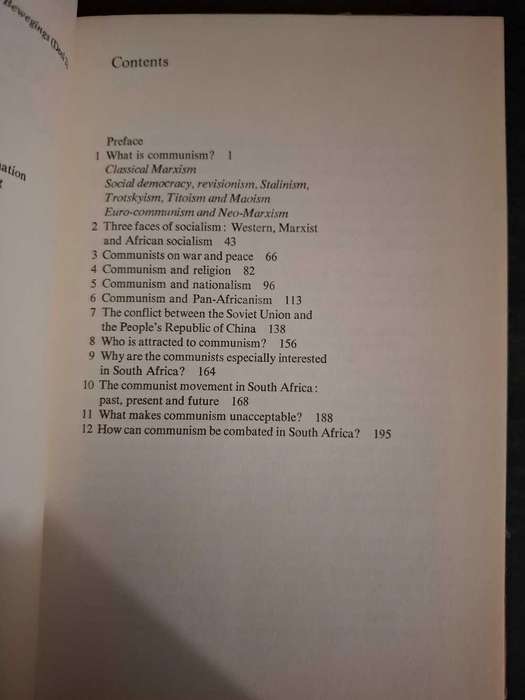 Communism and South Africa by DJ Kotze