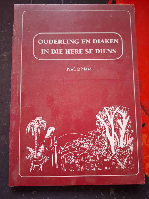 Prof. R Maré - Ouderling en diaken in die here se diens