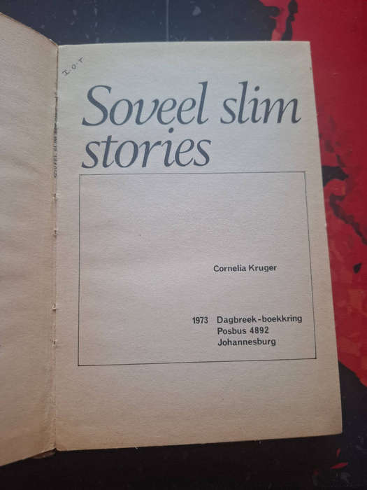 Cornelia Kruger - Soveel slim stories