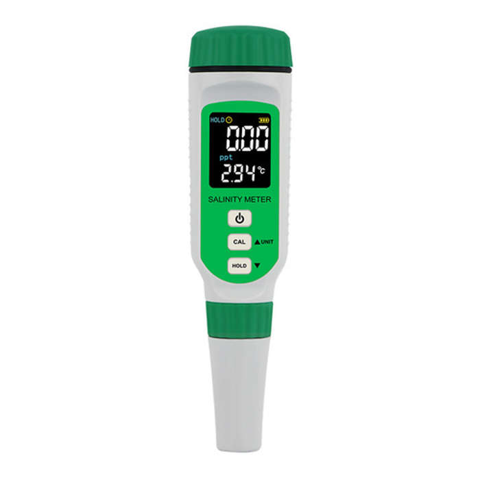 Digital Salinity & Temperature Meter (AR8212) - Rechargeable Battery