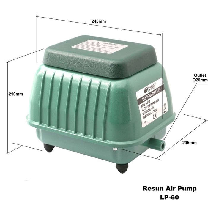 LP-60 50W Low Noise Air Pump / Compressor