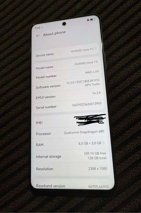 Huawei nova 11i