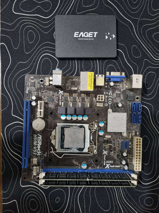 I5 motherboard combo -Motherboard, cp, ram and ssd