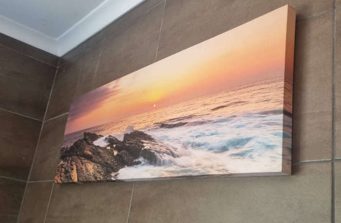 Sunset canvas Wall art