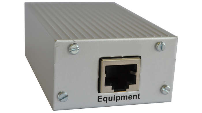 Single Port PoE Ethernet Surge Protector