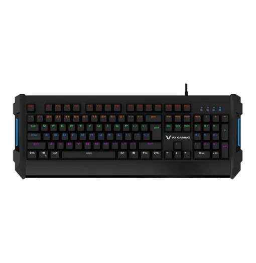 Volkano VX Gaming Floki RBG Full Mechanical Keyboard REINFORCE Series VX-230-BK
