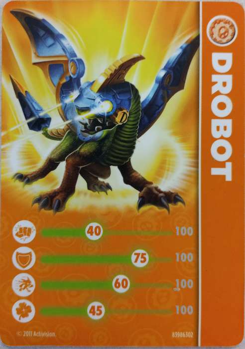 Drobot Figurine - Skylanders Spyros Adventure