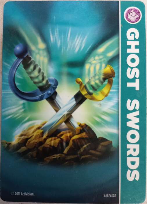 Ghost Swords Figurine - Skylanders Spyros Adventure