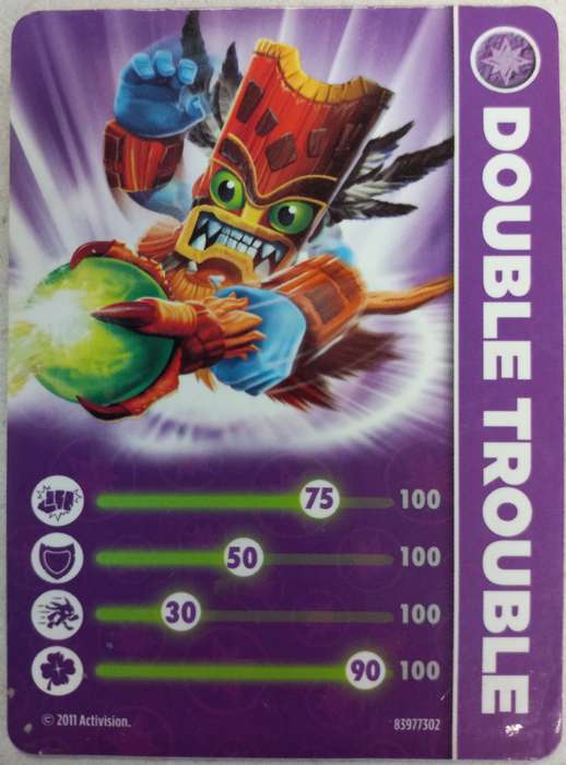 Double Trouble Figurine - Skylanders Spyros Adventure
