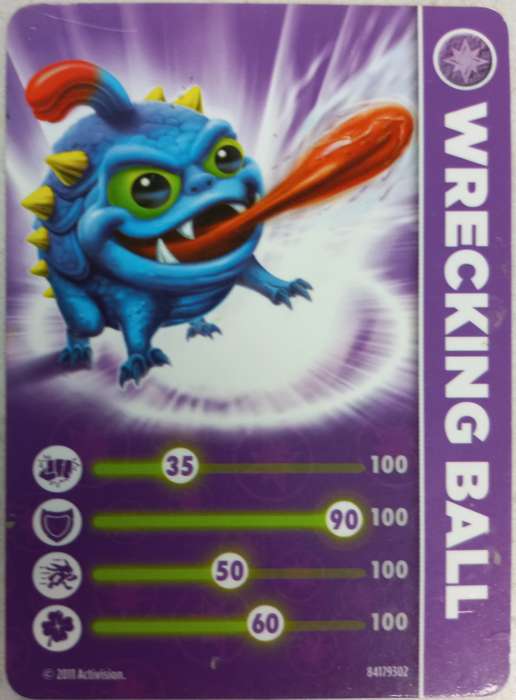 Wrecking Ball Figurine - Skylanders Spyros Adventure