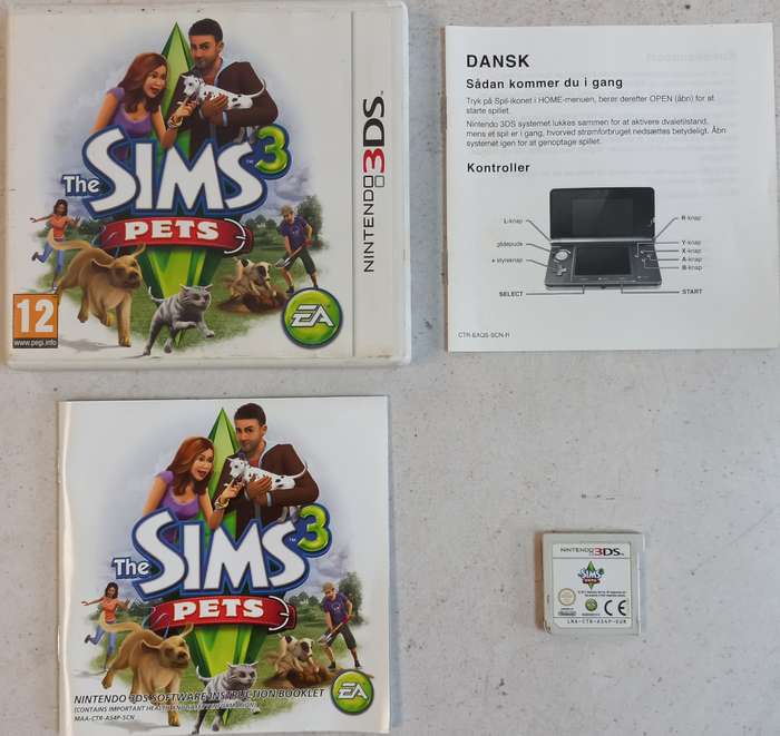 The Sims 3 Pets (Nintendo 3DS) - Complete