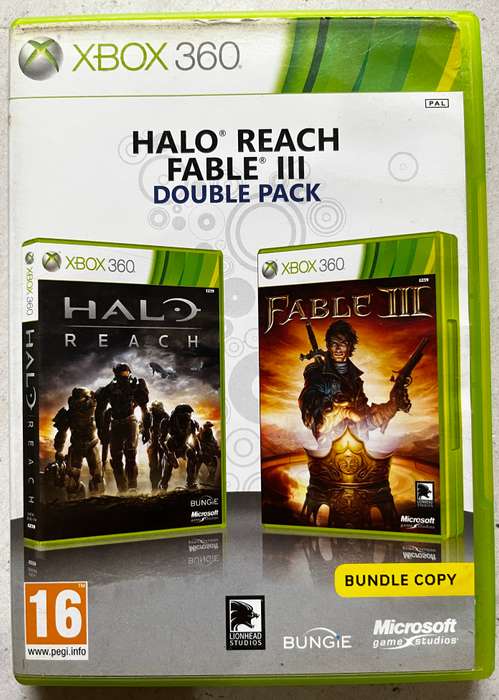 Halo Reach / Fable III (3) (XBOX 360) - Complete