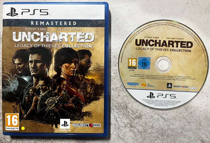 PS5 Game - Uncharted: Legacy of Thieves Collection - Excellent Condition - PlayStation 5