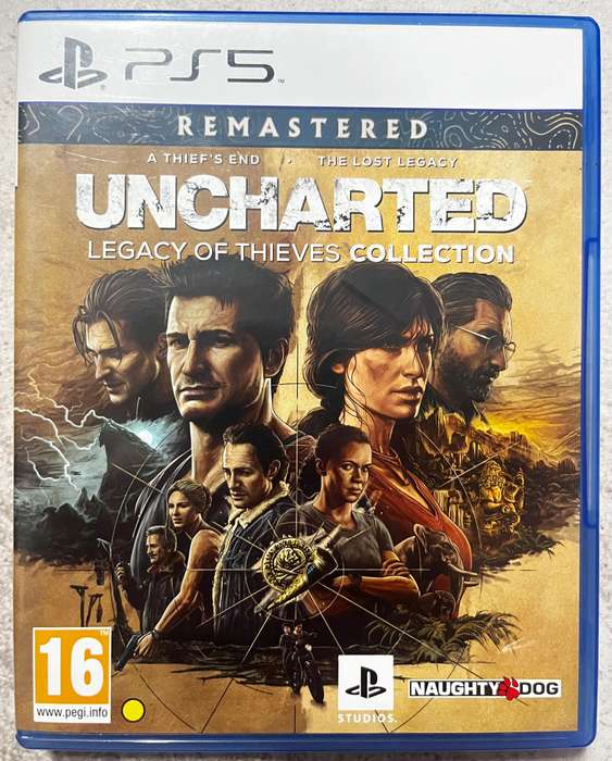 PS5 Game - Uncharted: Legacy of Thieves Collection - Excellent Condition - PlayStation 5
