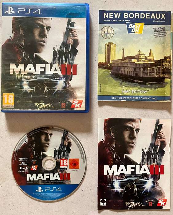 PS4 Game - Mafia III - Tested - Open-World Crime Drama - Fast Shipping