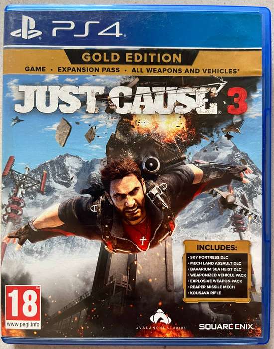 PS4 Game - Just Cause 3 Gold Edition - Tested - Open-World Action - Fast Shipping